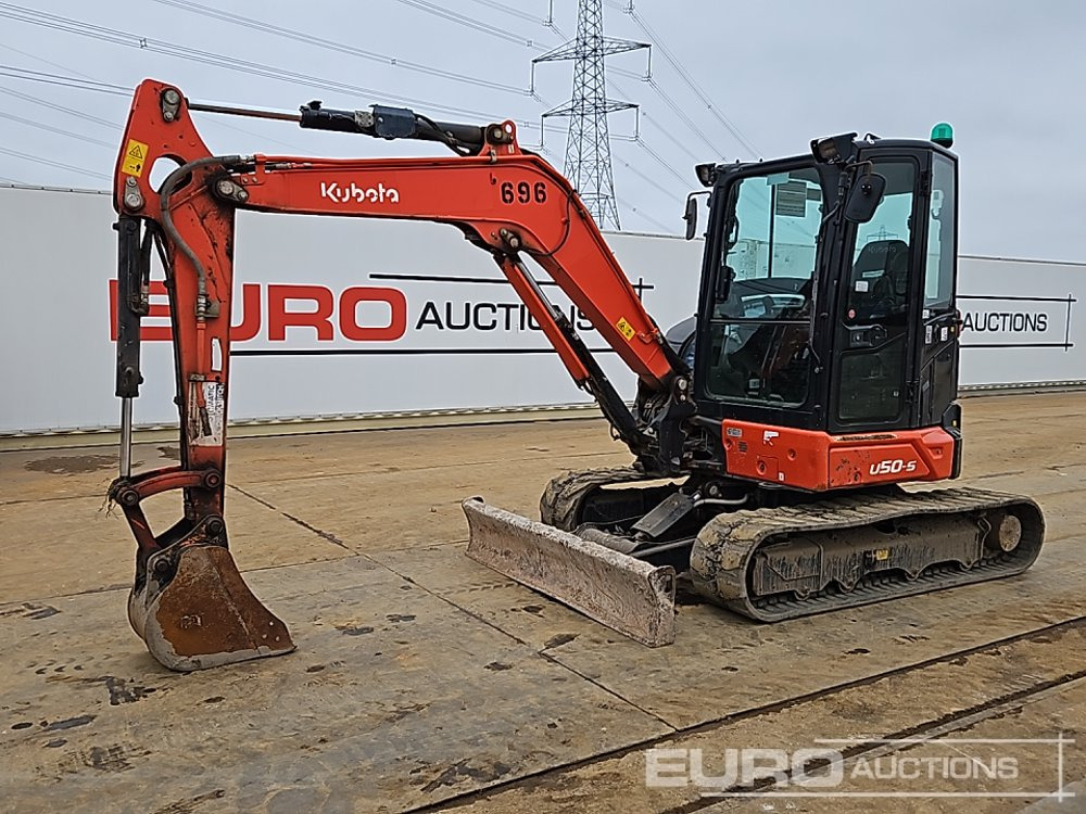 2021 Kubota U50-5 - Mini excavator: picture 1 2021 Kubota U50-5 - Mini excavator: picture 1