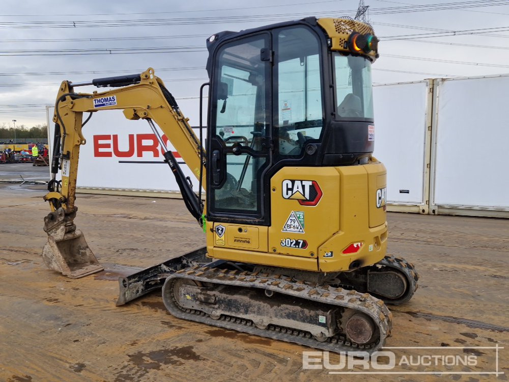 2022 CAT 302-7DCR - Mini excavator: picture 3 2022 CAT 302-7DCR - Mini excavator: picture 3