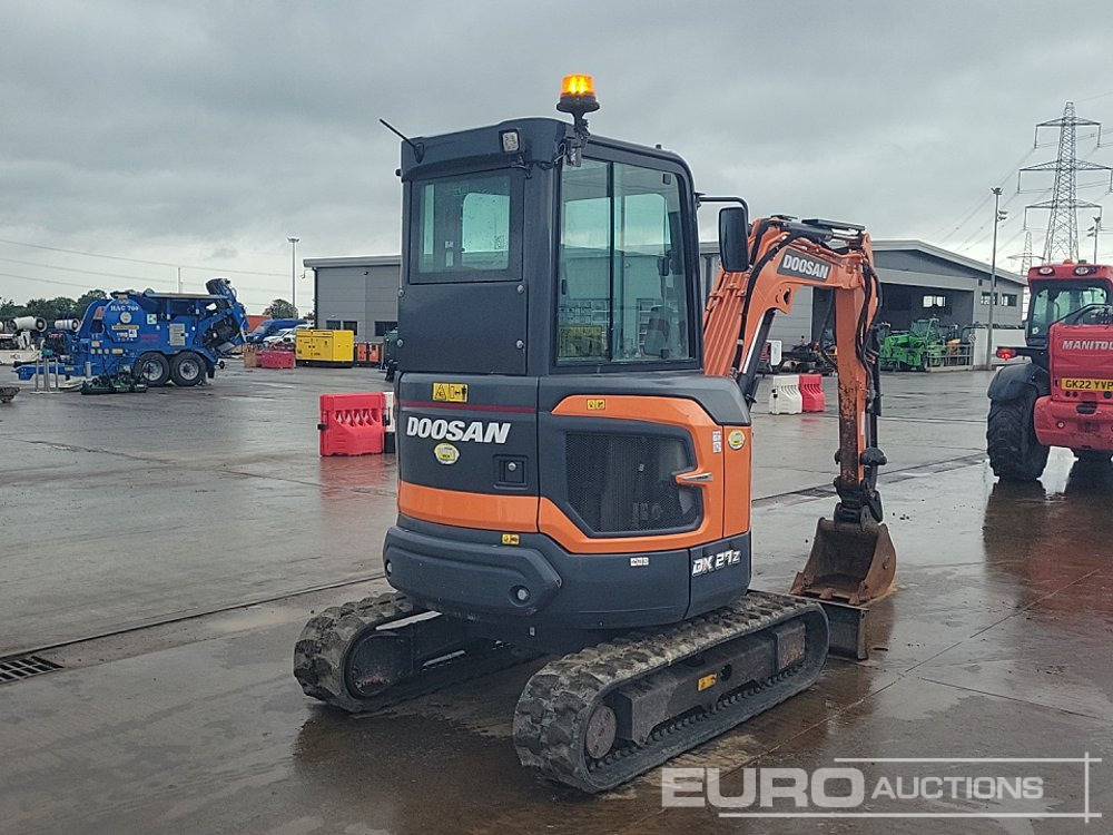 2022 Doosan DX27Z-7 - Mini excavator: picture 5 2022 Doosan DX27Z-7 - Mini excavator: picture 5