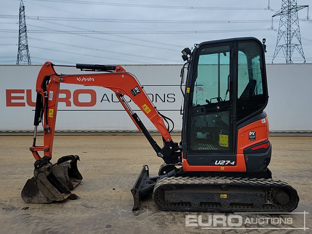 2022 Kubota U27-4HI - Mini excavator: picture 2 2022 Kubota U27-4HI - Mini excavator: picture 2