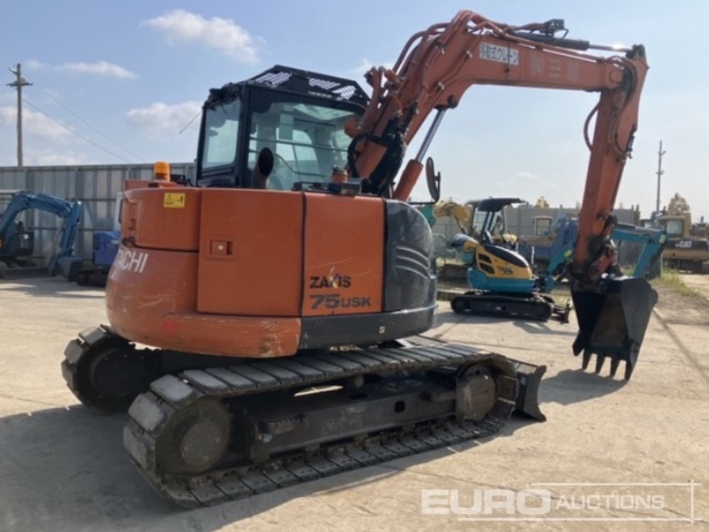 2023 Hitachi ZX75USK-5B - Mini excavator: picture 3 2023 Hitachi ZX75USK-5B - Mini excavator: picture 3