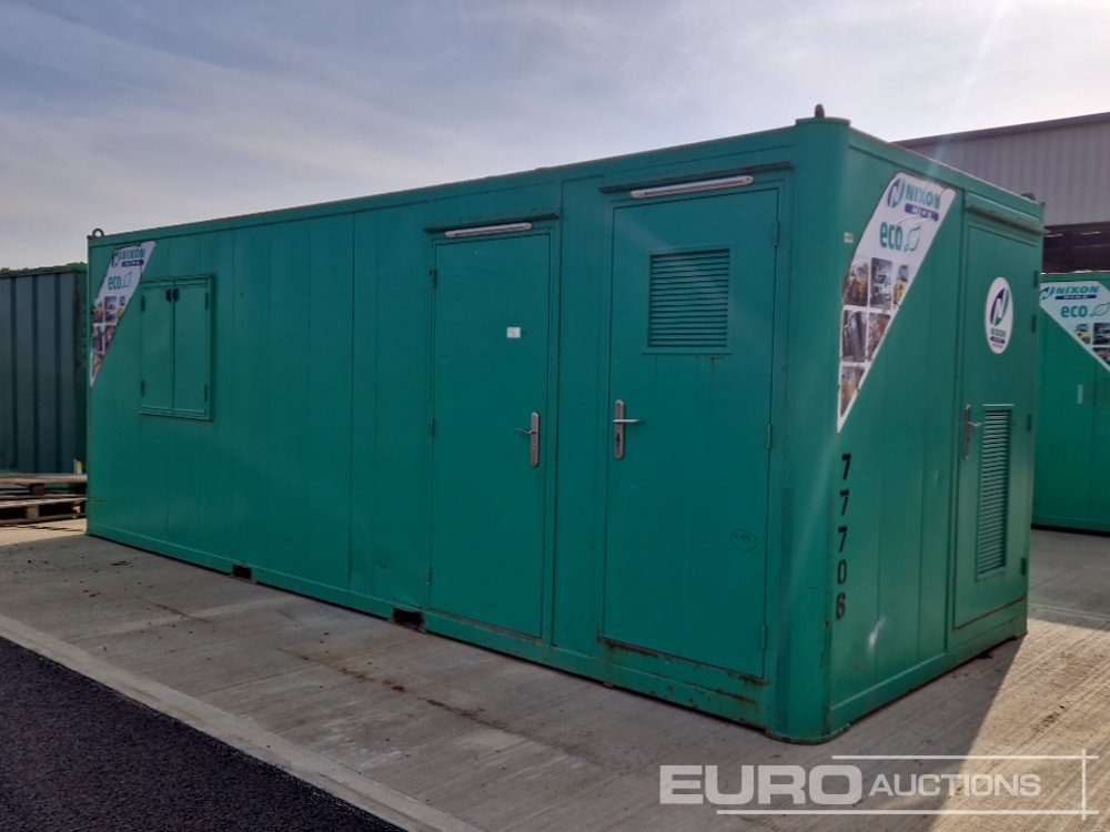 22' x 9' Wefare Unit, Drying Room, W/C, 6kVA Stephill Generator - Shipping container: picture 3 22' x 9' Wefare Unit, Drying Room, W/C, 6kVA Stephill Generator - Shipping container: picture 3