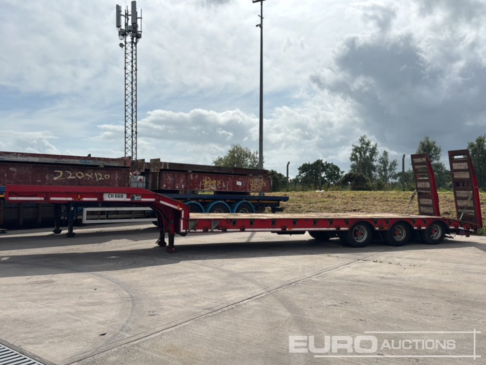 Dennison Tri Axle Stepframe Low Loader, Hydralic Ramps - Low loader semi-trailer: picture 2 Dennison Tri Axle Stepframe Low Loader, Hydralic Ramps - Low loader semi-trailer: picture 2
