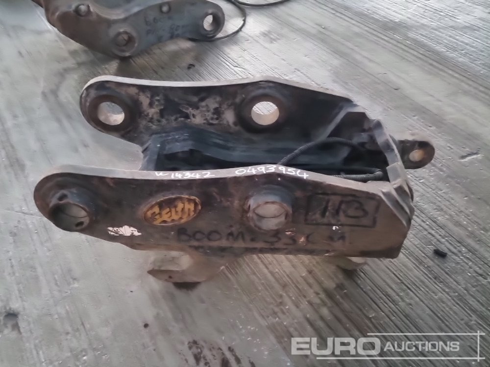 Geith Hydraulic Double Lock Quick Hitch 80mm Pin to suit 20 Ton Excavator - Quick coupler: picture 2 Geith Hydraulic Double Lock Quick Hitch 80mm Pin to suit 20 Ton Excavator - Quick coupler: picture 2