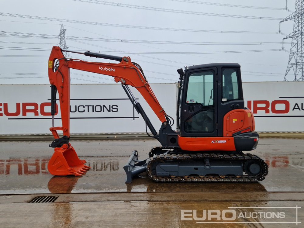 Kubota KX165-5 - Mini excavator: picture 2 Kubota KX165-5 - Mini excavator: picture 2