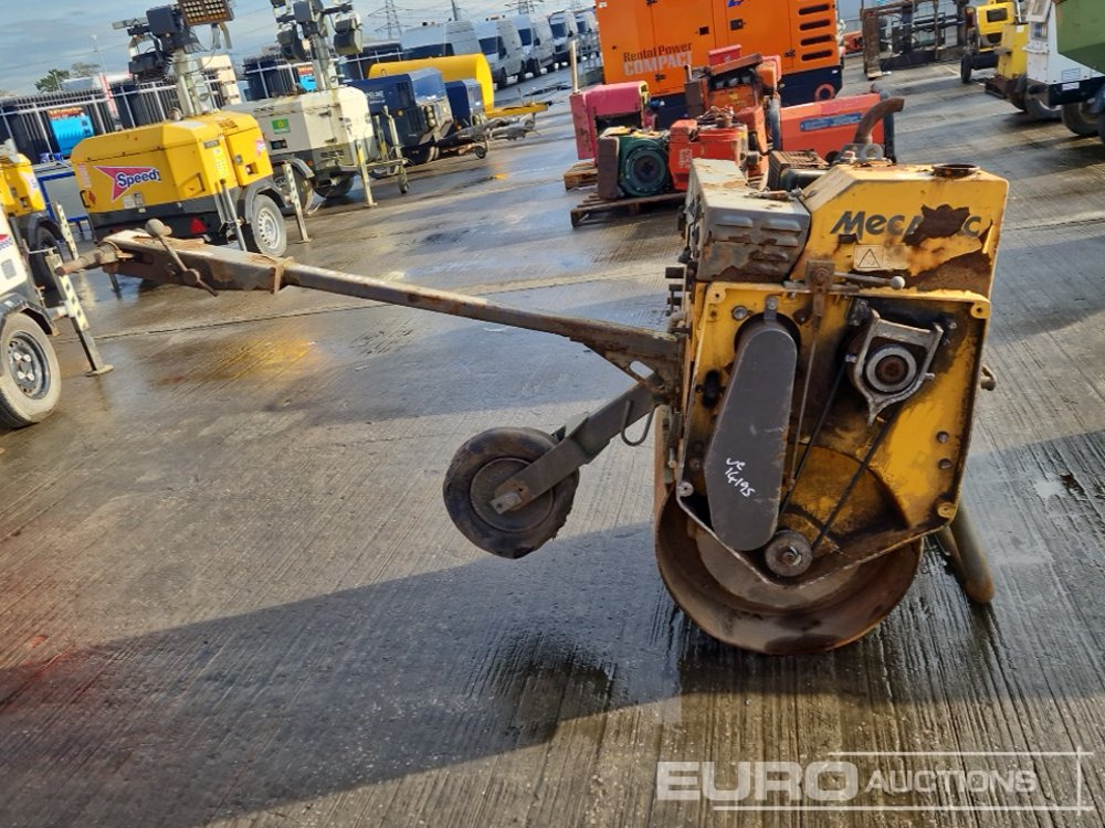 Mecalac Single Drum Vibrating Pedestrian Roller - Asphalt machine: picture 2 Mecalac Single Drum Vibrating Pedestrian Roller - Asphalt machine: picture 2