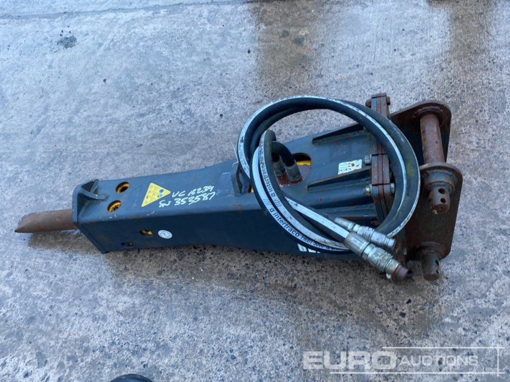 Mustang Hydraulic Breaker 50mm Pin to suit 6-8 Ton Excavator - Hydraulic hammer: picture 2 Mustang Hydraulic Breaker 50mm Pin to suit 6-8 Ton Excavator - Hydraulic hammer: picture 2