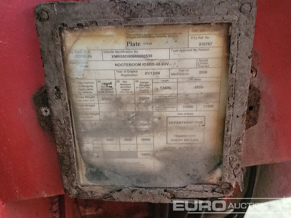 Low loader semi-trailer Nooteboom OSDS-48-03V: picture 47 Low loader semi-trailer Nooteboom OSDS-48-03V: picture 47