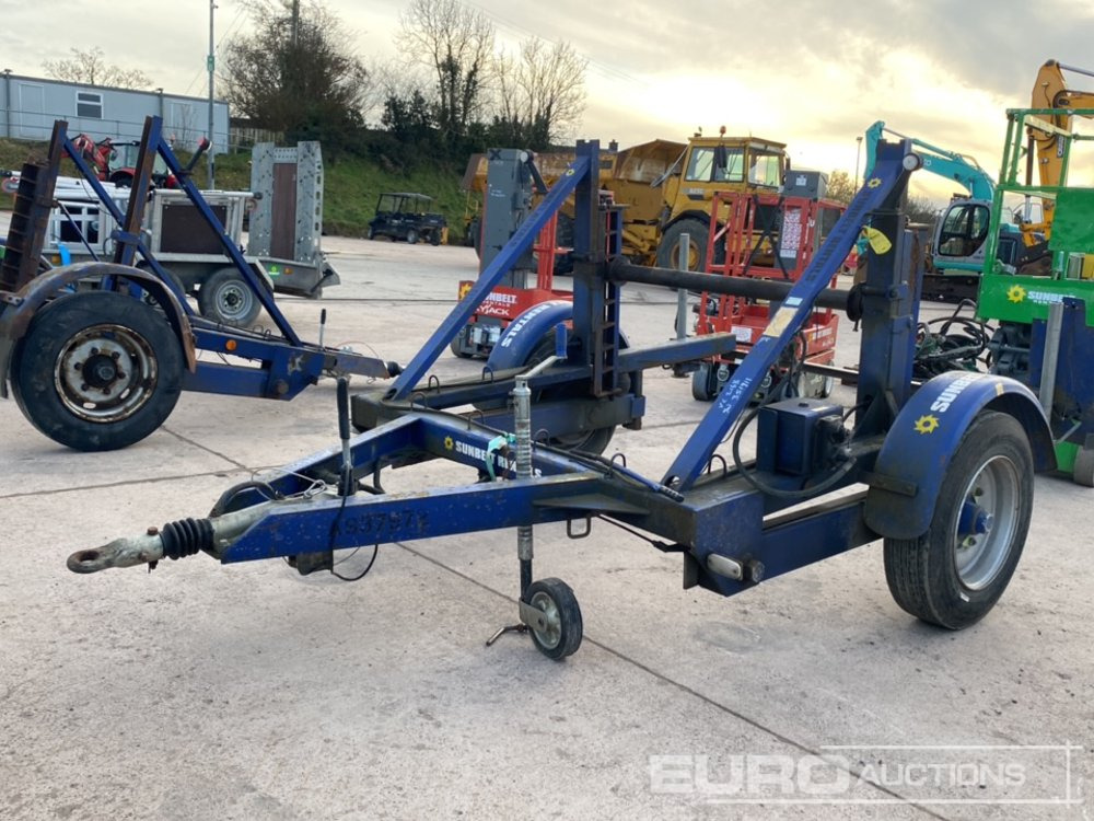SEB CD-70 Single Axle Cable Trailer - Plant trailer: picture 1 SEB CD-70 Single Axle Cable Trailer - Plant trailer: picture 1