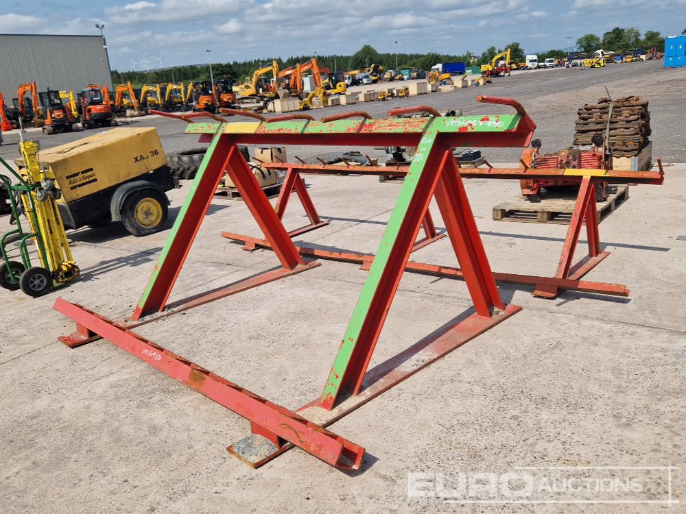 Stands to suit Rock Breaker (2 of) - Construction equipment: picture 1 Stands to suit Rock Breaker (2 of) - Construction equipment: picture 1