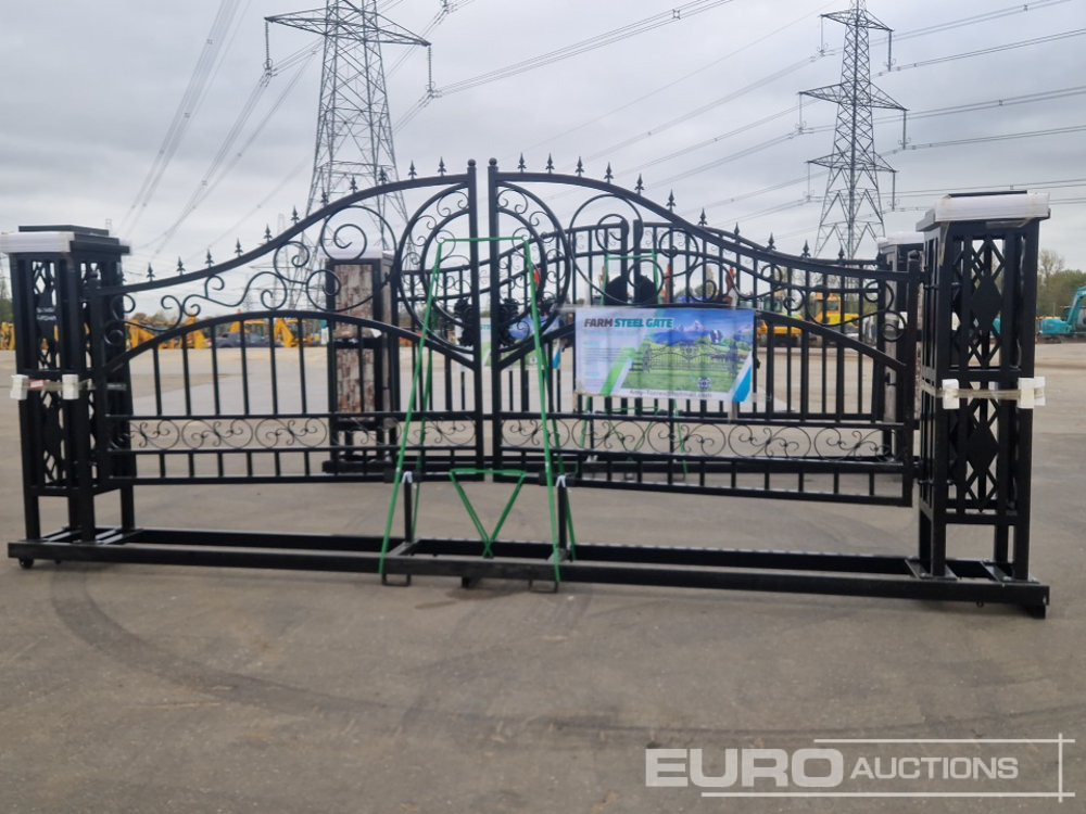Construction equipment Unused 20' Farm Steel Gate: picture 8