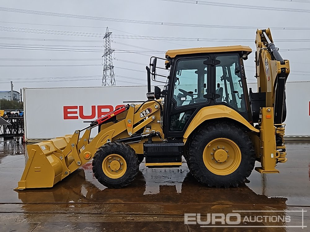 Unused 2025 CAT 424 - Backhoe loader: picture 2 Unused 2025 CAT 424 - Backhoe loader: picture 2