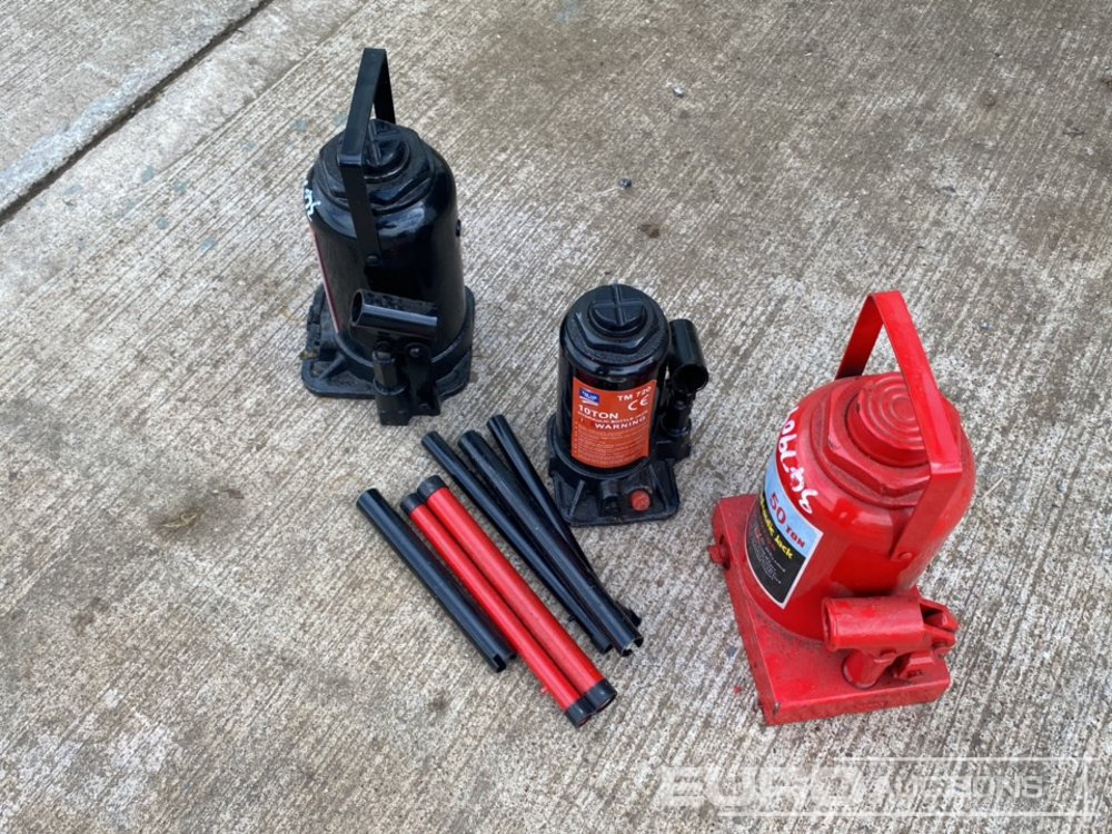 Unused 50, 20 & 10 Ton Bottle Jack (3 of) - Workshop equipment: picture 3 Unused 50, 20 & 10 Ton Bottle Jack (3 of) - Workshop equipment: picture 3