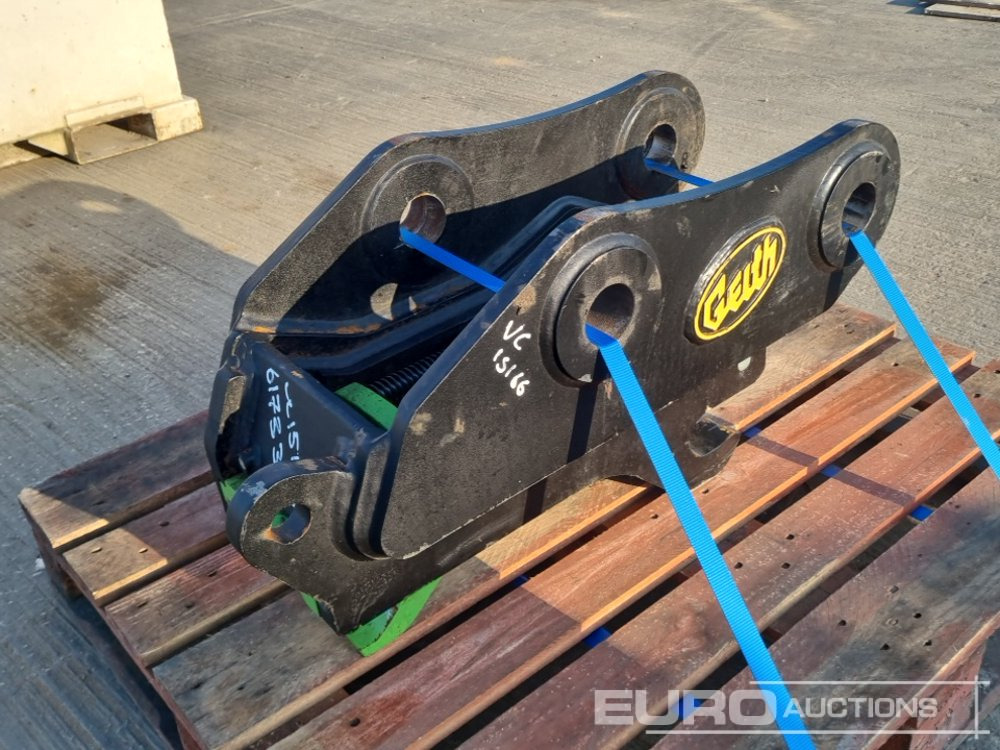 Unused Geith Hydraulic Double Lock QH 65mm Pin to suit 13 Ton Excavator - Quick coupler: picture 1 Unused Geith Hydraulic Double Lock QH 65mm Pin to suit 13 Ton Excavator - Quick coupler: picture 1