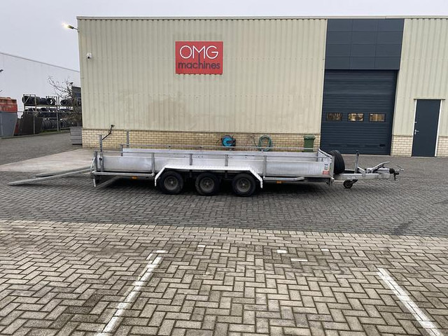 Weijer Aanhangwagen, 3500 kg. 5 meter, 3 Asser. - Dropside/ Flatbed trailer: picture 1 Weijer Aanhangwagen, 3500 kg. 5 meter, 3 Asser. - Dropside/ Flatbed trailer: picture 1