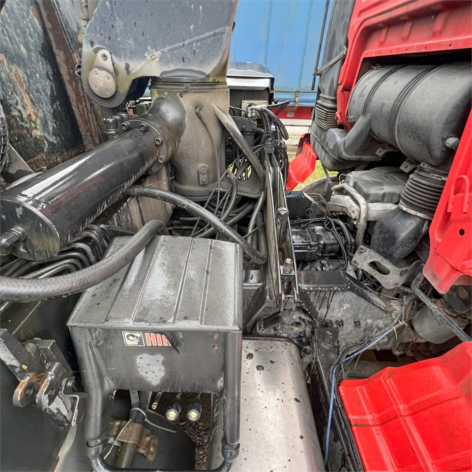 Tipper, Crane truck MAN TGA 8x4 Hydrodrive: picture 31