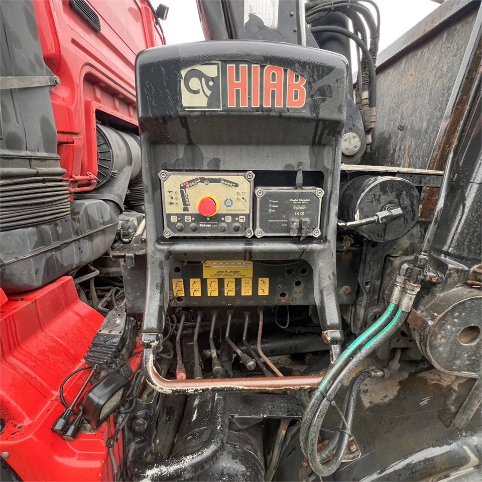 Tipper, Crane truck MAN TGA 8x4 Hydrodrive: picture 11