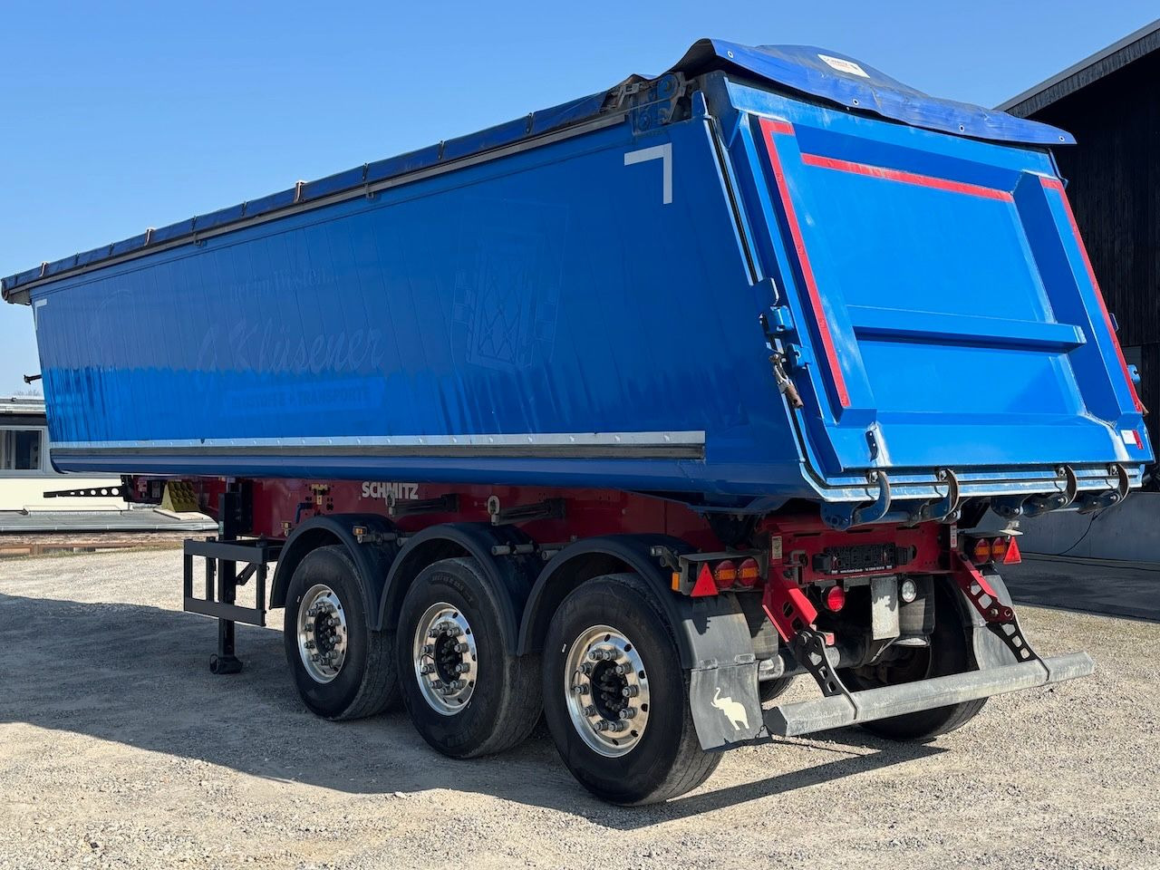 Schmitz Cargobull SKI 24 LS Alukipper, elektr. Cramaro Funk, 34m³ - Tipper semi-trailer: picture 3 Schmitz Cargobull SKI 24 LS Alukipper, elektr. Cramaro Funk, 34m³ - Tipper semi-trailer: picture 3
