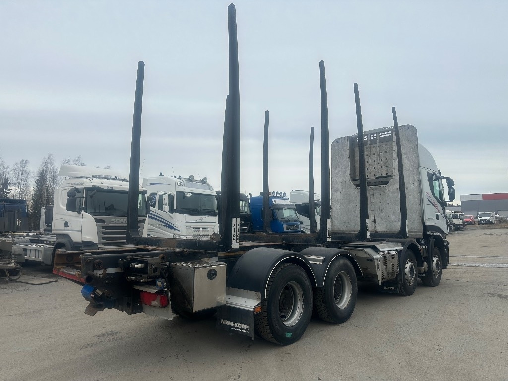 Iveco X-WAY AS340x57 8x4 - Timber truck: picture 3 Iveco X-WAY AS340x57 8x4 - Timber truck: picture 3