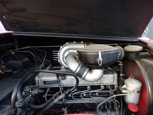 Fire truck Mercedes-Benz LP 1117 4x4 TURBO Motor Brandweerauto VW motor met Waterpomp in openlaadbak: picture 16