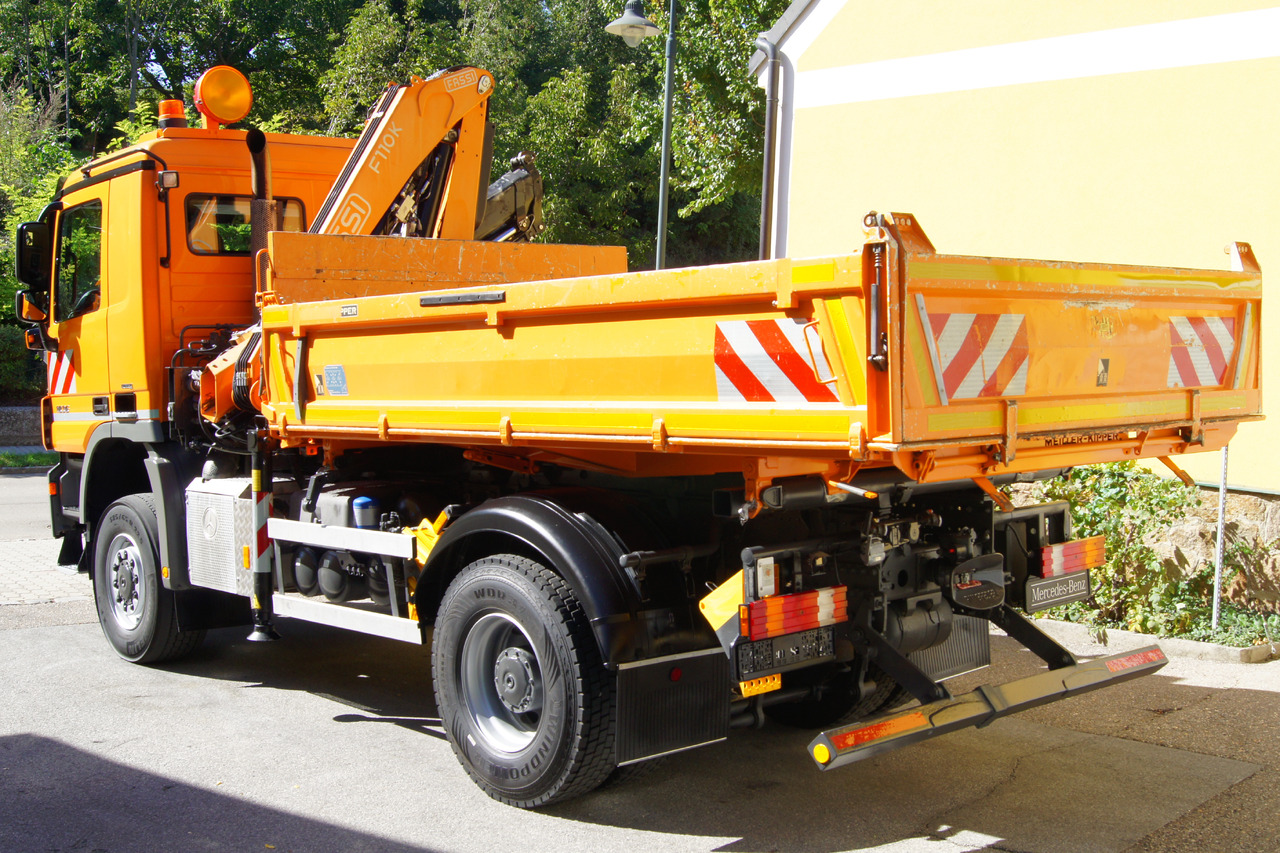 MERCEDES-BENZ ACTROS 1836 /4x4/TÜV/FASSI 110/MEILLER/Winterdienst/Wechselsystem - Tipper, Crane truck: picture 3 MERCEDES-BENZ ACTROS 1836 /4x4/TÜV/FASSI 110/MEILLER/Winterdienst/Wechselsystem - Tipper, Crane truck: picture 3