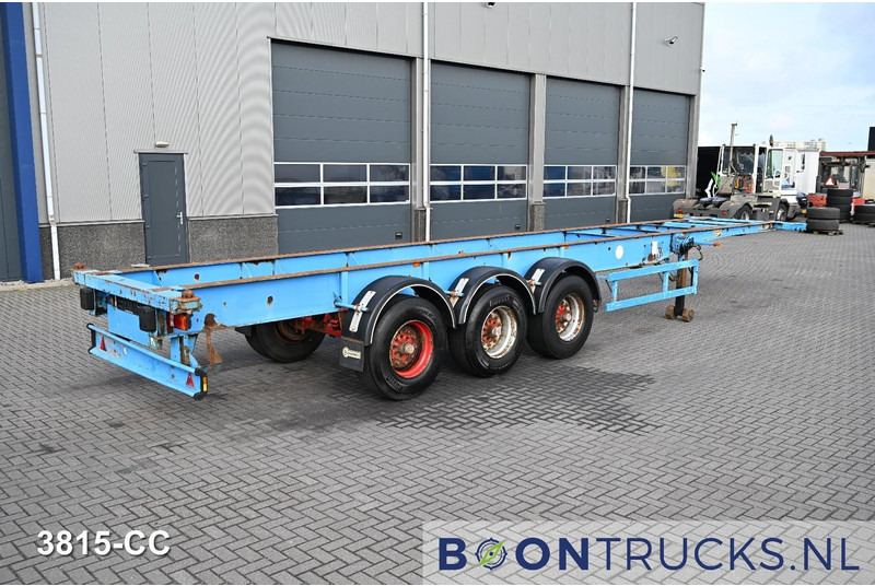 Blumhardt Cont.-Sal 40.24 E FIXED CHASSIS | 40ft * STEEL SUSPENSION * 4700 KG * BPW - Container transporter/ Swap body semi-trailer: picture 1 Blumhardt Cont.-Sal 40.24 E FIXED CHASSIS | 40ft * STEEL SUSPENSION * 4700 KG * BPW - Container transporter/ Swap body semi-trailer: picture 1