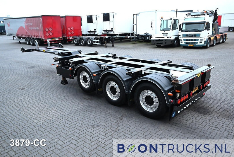 Broshuis MFCC | 2x20-30-40-45ft HC * STUURAS * LIFTAS * CUSTOM OPBOUW * TOP! - Container transporter/ Swap body semi-trailer: picture 3 Broshuis MFCC | 2x20-30-40-45ft HC * STUURAS * LIFTAS * CUSTOM OPBOUW * TOP! - Container transporter/ Swap body semi-trailer: picture 3