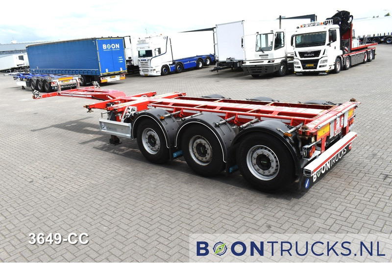 D-Tec FLEXITRAILER | 2x20-30-40-45ft HC * 2x LIFT AXLE * 2x EXTENDABLE * NL TRAILER * APK 09-2026 - Container transporter/ Swap body semi-trailer: picture 3 D-Tec FLEXITRAILER | 2x20-30-40-45ft HC * 2x LIFT AXLE * 2x EXTENDABLE * NL TRAILER * APK 09-2026 - Container transporter/ Swap body semi-trailer: picture 3