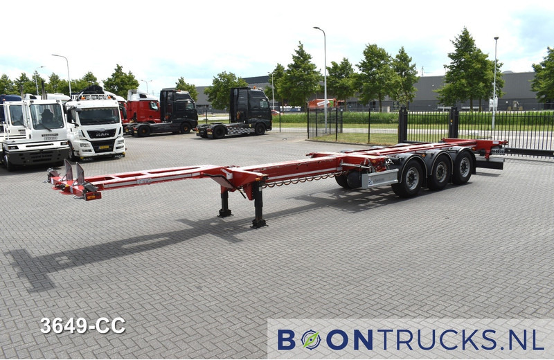 D-Tec FLEXITRAILER | 2x20-30-40-45ft HC * 2x LIFT AXLE * 2x EXTENDABLE * NL TRAILER * APK 09-2026 - Container transporter/ Swap body semi-trailer: picture 5 D-Tec FLEXITRAILER | 2x20-30-40-45ft HC * 2x LIFT AXLE * 2x EXTENDABLE * NL TRAILER * APK 09-2026 - Container transporter/ Swap body semi-trailer: picture 5