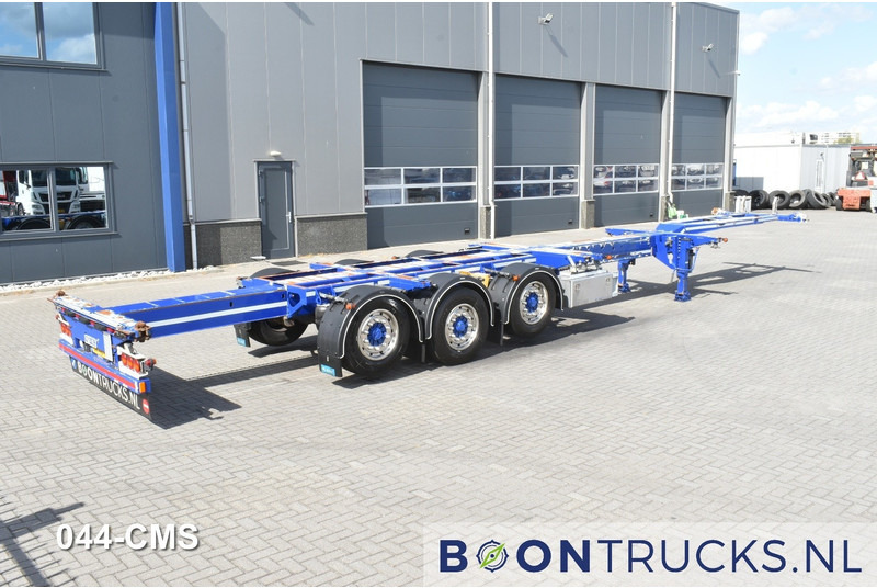 D-Tec FLEXITRAILER | 2x20-30-40-45ft HC * 2x LIFT AXLE * BPW/DISC * 3x EXT * NL TRAILER * APK 05-2026 - Container transporter/ Swap body semi-trailer: picture 2 D-Tec FLEXITRAILER | 2x20-30-40-45ft HC * 2x LIFT AXLE * BPW/DISC * 3x EXT * NL TRAILER * APK 05-2026 - Container transporter/ Swap body semi-trailer: picture 2