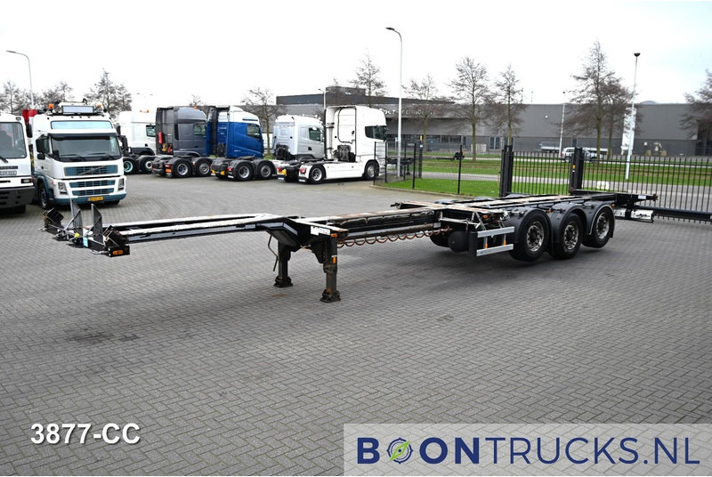 D-Tec FLEXITRAILER LS | 2x20-30-40-45ft HC * 2x LIFT AXLE * BPW / DISC * 2x EXTENDABLE - Container transporter/ Swap body semi-trailer: picture 5 D-Tec FLEXITRAILER LS | 2x20-30-40-45ft HC * 2x LIFT AXLE * BPW / DISC * 2x EXTENDABLE - Container transporter/ Swap body semi-trailer: picture 5