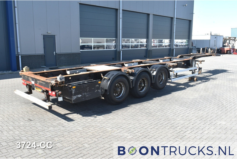 Pacton T3-007 | 2x20-40-45ft HC * LIFT AXLE * BPW * NL TRAILER - Container transporter/ Swap body semi-trailer: picture 1 Pacton T3-007 | 2x20-40-45ft HC * LIFT AXLE * BPW * NL TRAILER - Container transporter/ Swap body semi-trailer: picture 1