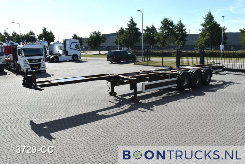 Pacton T3-007 | 2x20-40-45ft HC * LIFT AXLE * NL TRAILER * APK 11-2025 - Container transporter/ Swap body semi-trailer: picture 4 Pacton T3-007 | 2x20-40-45ft HC * LIFT AXLE * NL TRAILER * APK 11-2025 - Container transporter/ Swap body semi-trailer: picture 4