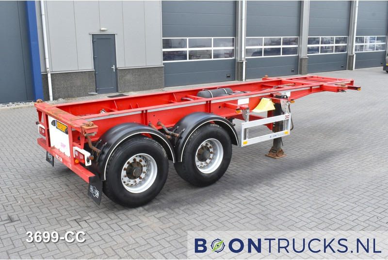 Pacton TXC 233 | 20ft * 2980 Kg * BPW / DRUM * NL TRAILER * 3x AVAILABLE - Container transporter/ Swap body semi-trailer: picture 1 Pacton TXC 233 | 20ft * 2980 Kg * BPW / DRUM * NL TRAILER * 3x AVAILABLE - Container transporter/ Swap body semi-trailer: picture 1