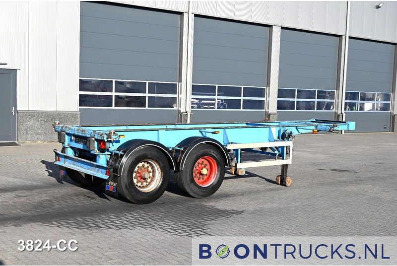 Schweriner Nutzfahrzeuge CS 20 CHASSIS | 20 ft * STEEL SUSPENSION * BPW/DRUM * 9x AVAILABLE - Container transporter/ Swap body semi-trailer: picture 1 Schweriner Nutzfahrzeuge CS 20 CHASSIS | 20 ft * STEEL SUSPENSION * BPW/DRUM * 9x AVAILABLE - Container transporter/ Swap body semi-trailer: picture 1