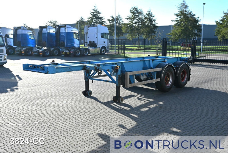 Schweriner Nutzfahrzeuge CS 20 CHASSIS | 20 ft * STEEL SUSPENSION * BPW/DRUM * 9x AVAILABLE - Container transporter/ Swap body semi-trailer: picture 3 Schweriner Nutzfahrzeuge CS 20 CHASSIS | 20 ft * STEEL SUSPENSION * BPW/DRUM * 9x AVAILABLE - Container transporter/ Swap body semi-trailer: picture 3