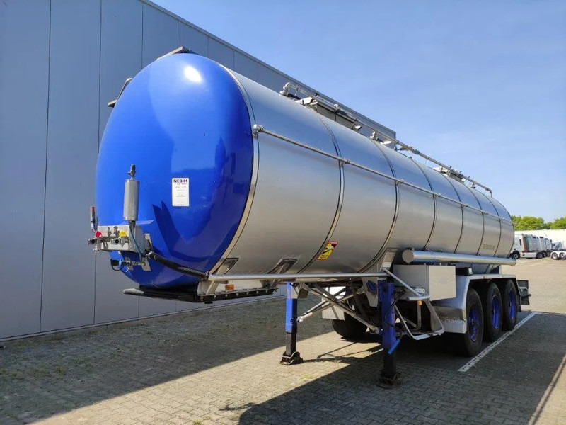 Burg 26165 liter Tankoplegger 1 kamer MET RVS Pomp - Tank semi-trailer: picture 1 Burg 26165 liter Tankoplegger 1 kamer MET RVS Pomp - Tank semi-trailer: picture 1