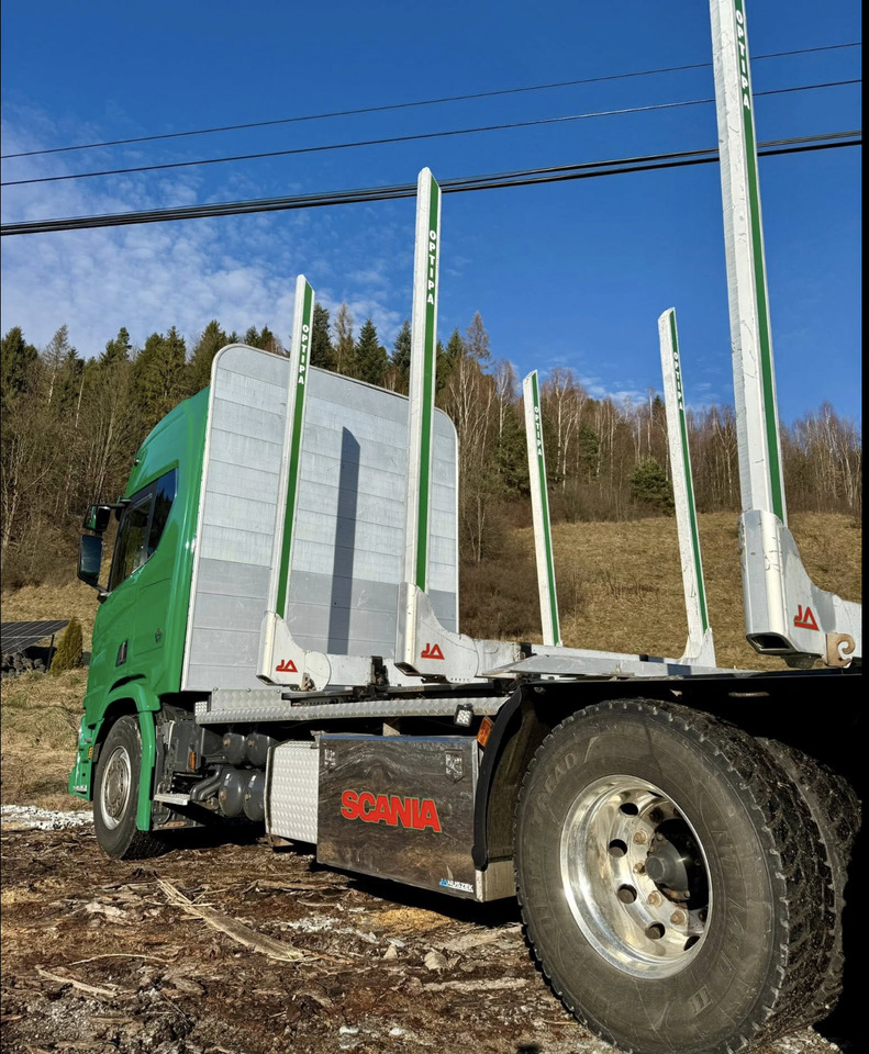 SCANIA R580 - Timber truck, Crane truck: picture 5 SCANIA R580 - Timber truck, Crane truck: picture 5