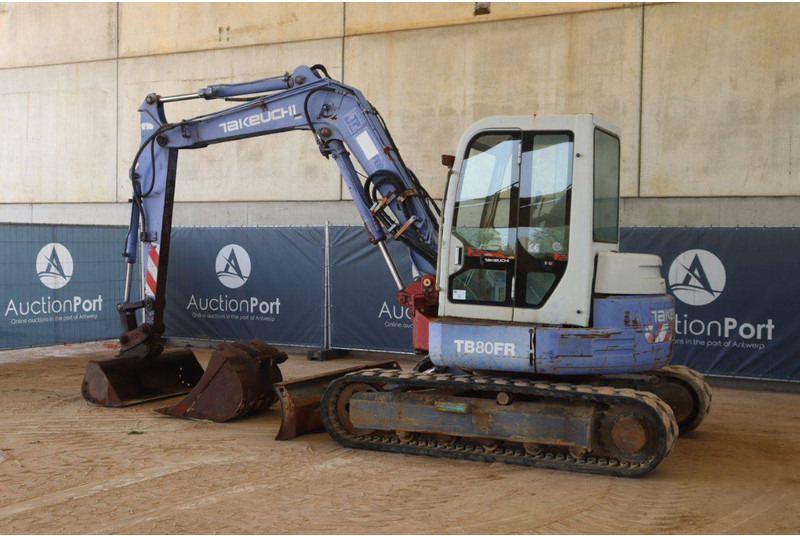Takeuchi TB80FR - Crawler excavator: picture 3 Takeuchi TB80FR - Crawler excavator: picture 3