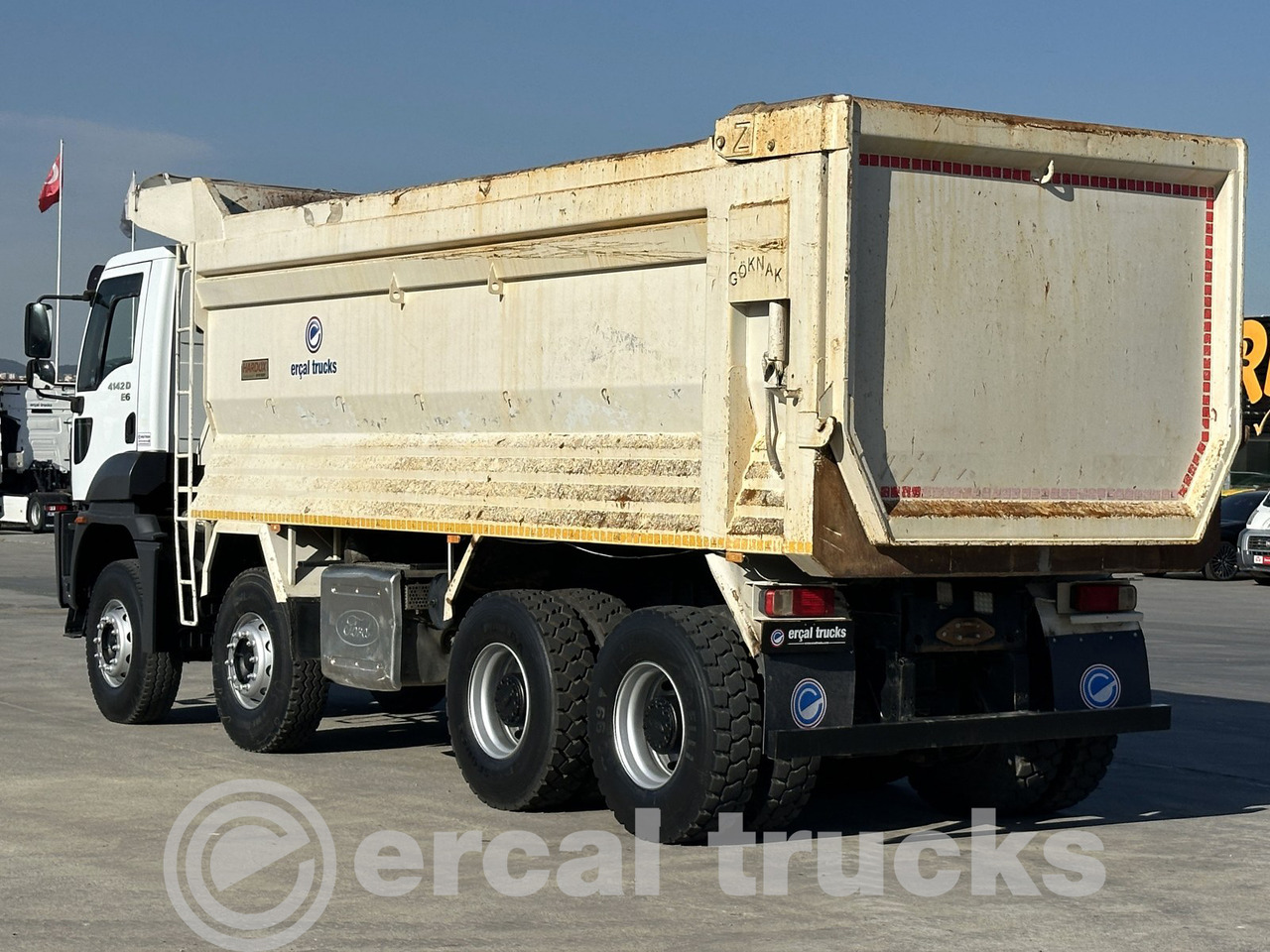 Tipper FORD 2018 FORD 4142  /MANUAL-AC-EURO6-8X4 HARDOX TIPPER: picture 8