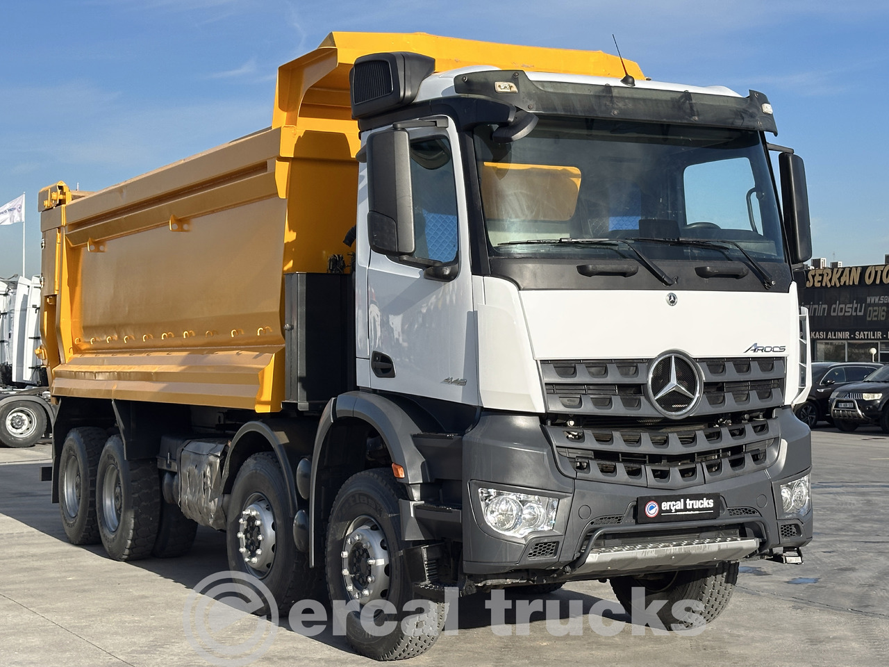 MERCEDES 2021 MERCEDES AROCS 4142/AUTO-AC-EURO6-8X4 HARDOX TIPPER - Tipper: picture 3 MERCEDES 2021 MERCEDES AROCS 4142/AUTO-AC-EURO6-8X4 HARDOX TIPPER - Tipper: picture 3