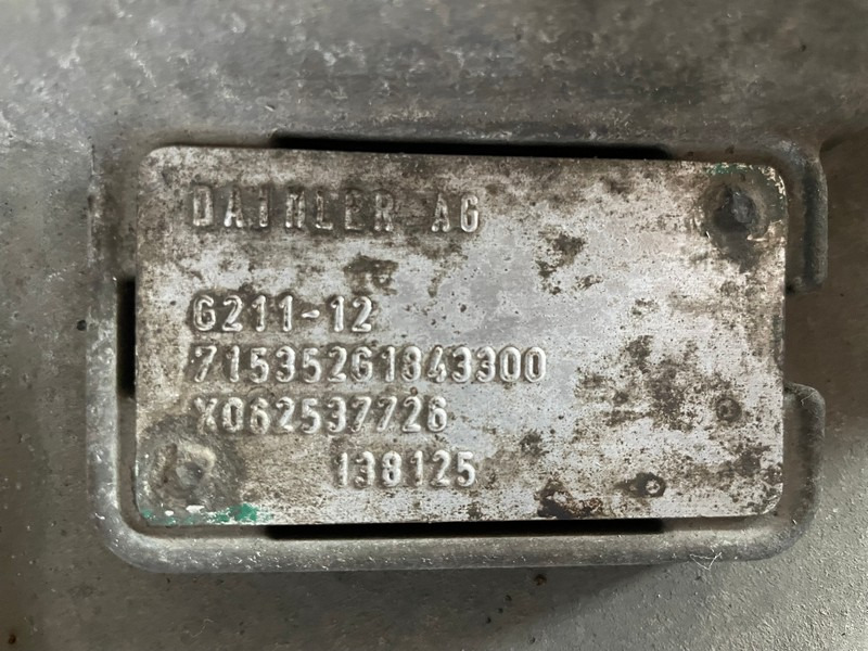 CUTIE DE VITEZE FARA RETARDER MERCEDES MP4 G211-12 - Gearbox for Truck: picture 5 CUTIE DE VITEZE FARA RETARDER MERCEDES MP4 G211-12 - Gearbox for Truck: picture 5