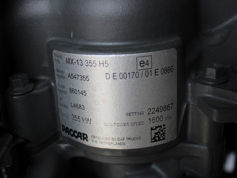 MOTOR DAF XF XG MX-13 355 H5 480CP EURO 6 2249867 - Engine for Truck: picture 5 MOTOR DAF XF XG MX-13 355 H5 480CP EURO 6 2249867 - Engine for Truck: picture 5