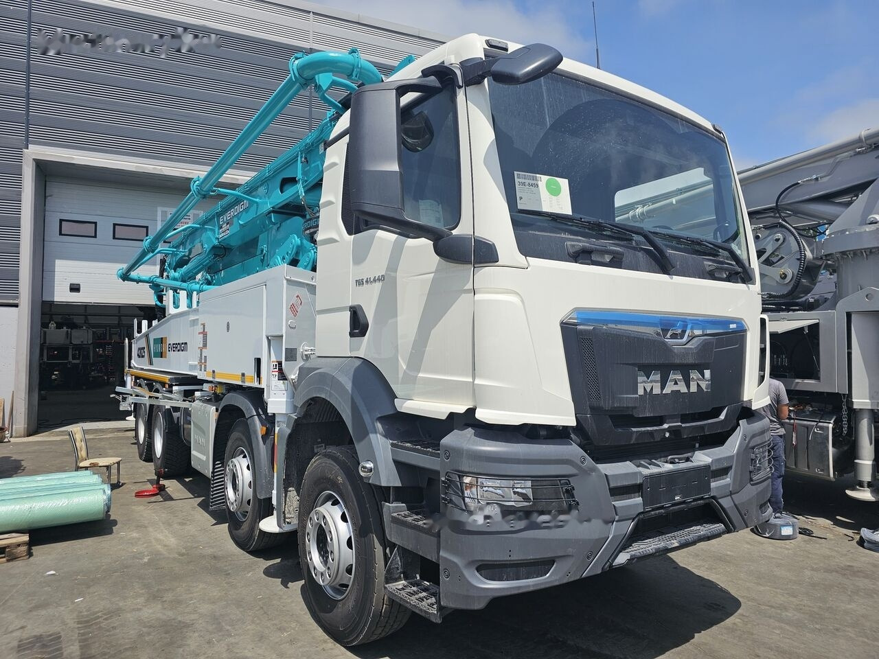 Mercedes-Benz New Everdigm ECP 42 CX 5 ECP 42 CX5 on chassis - Concrete pump truck: picture 1 Mercedes-Benz New Everdigm ECP 42 CX 5 ECP 42 CX5 on chassis - Concrete pump truck: picture 1