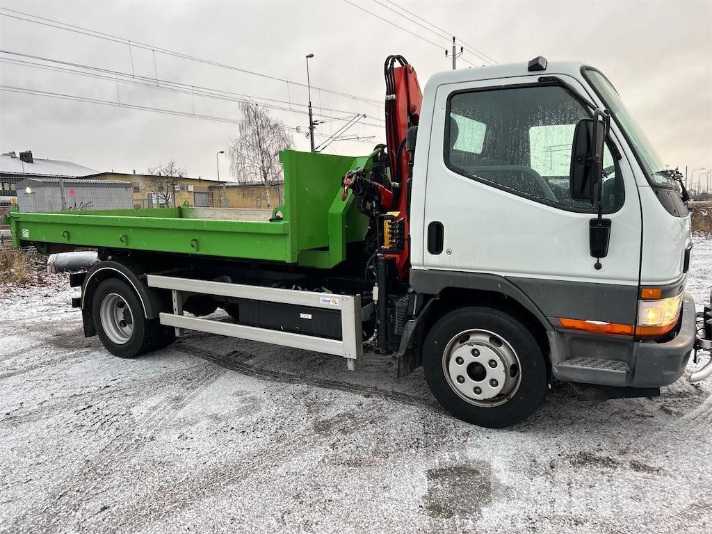 MITSUBISHI FE659 under 3000 mil - Hook lift truck: picture 2 MITSUBISHI FE659 under 3000 mil - Hook lift truck: picture 2
