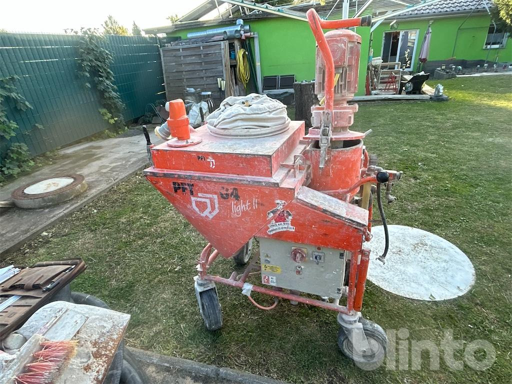 PFT G4 Knauf (2005) - Construction equipment: picture 1 PFT G4 Knauf (2005) - Construction equipment: picture 1