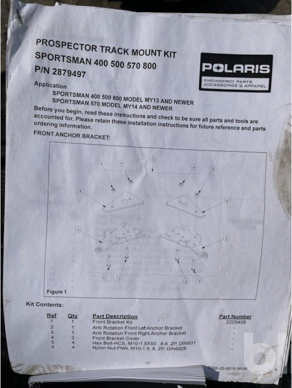 Undercarriage parts for Side-by-side/ ATV Polaris 570: picture 18 Undercarriage parts for Side-by-side/ ATV Polaris 570: picture 18