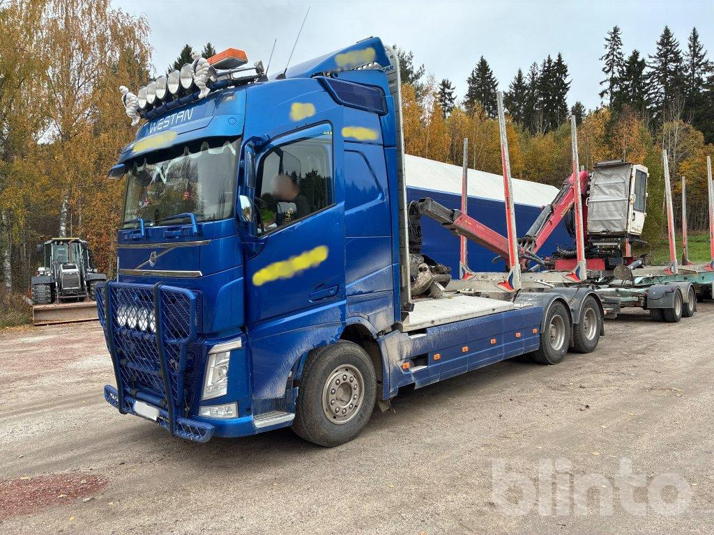 VOLVO FH 64R - Timber truck, Crane truck: picture 1 VOLVO FH 64R - Timber truck, Crane truck: picture 1