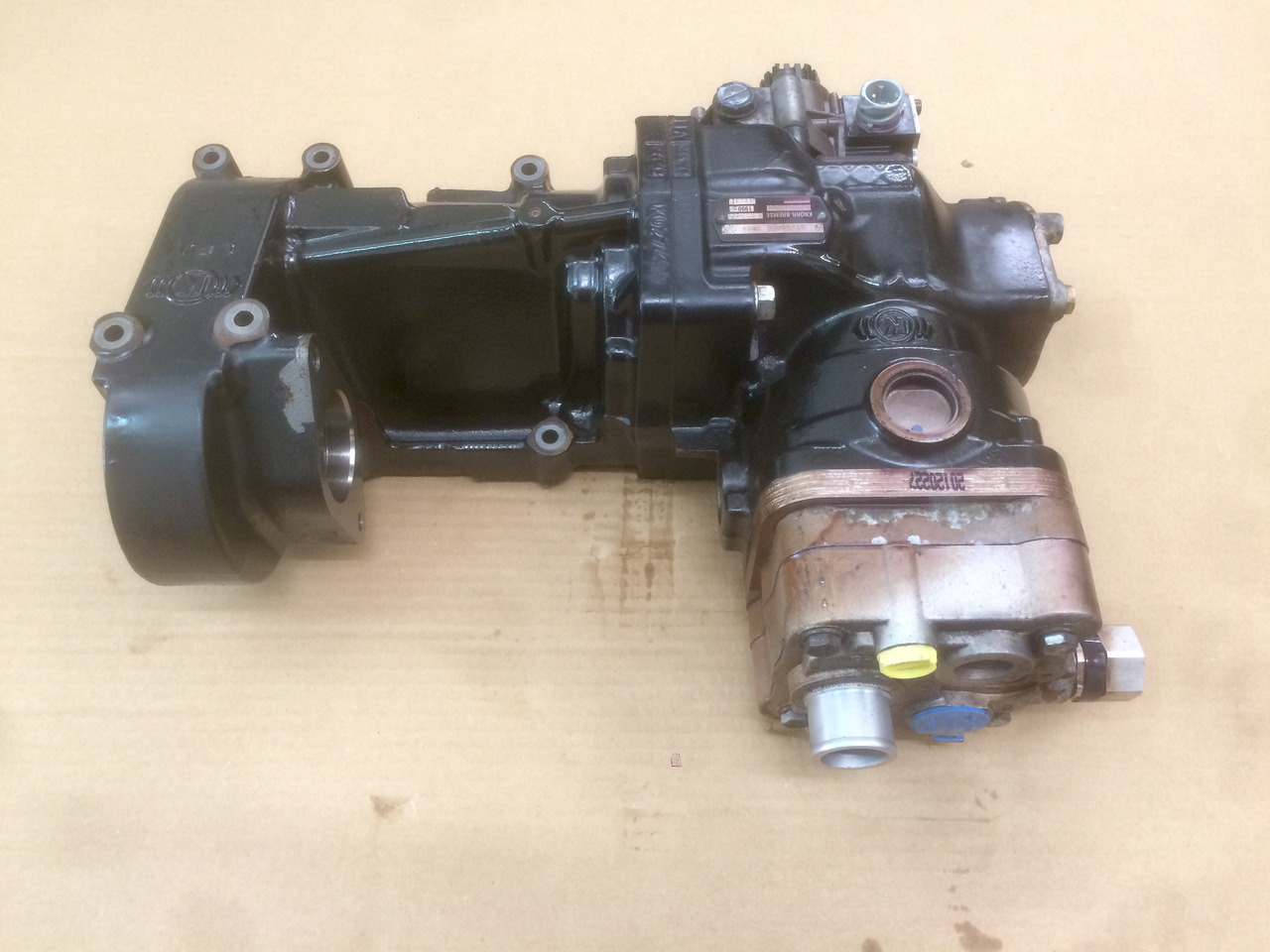 Air compressor COMPRESSORE ARIA MONOCILINDRICO CON FRIZIONE MAN / KNORR: picture 8