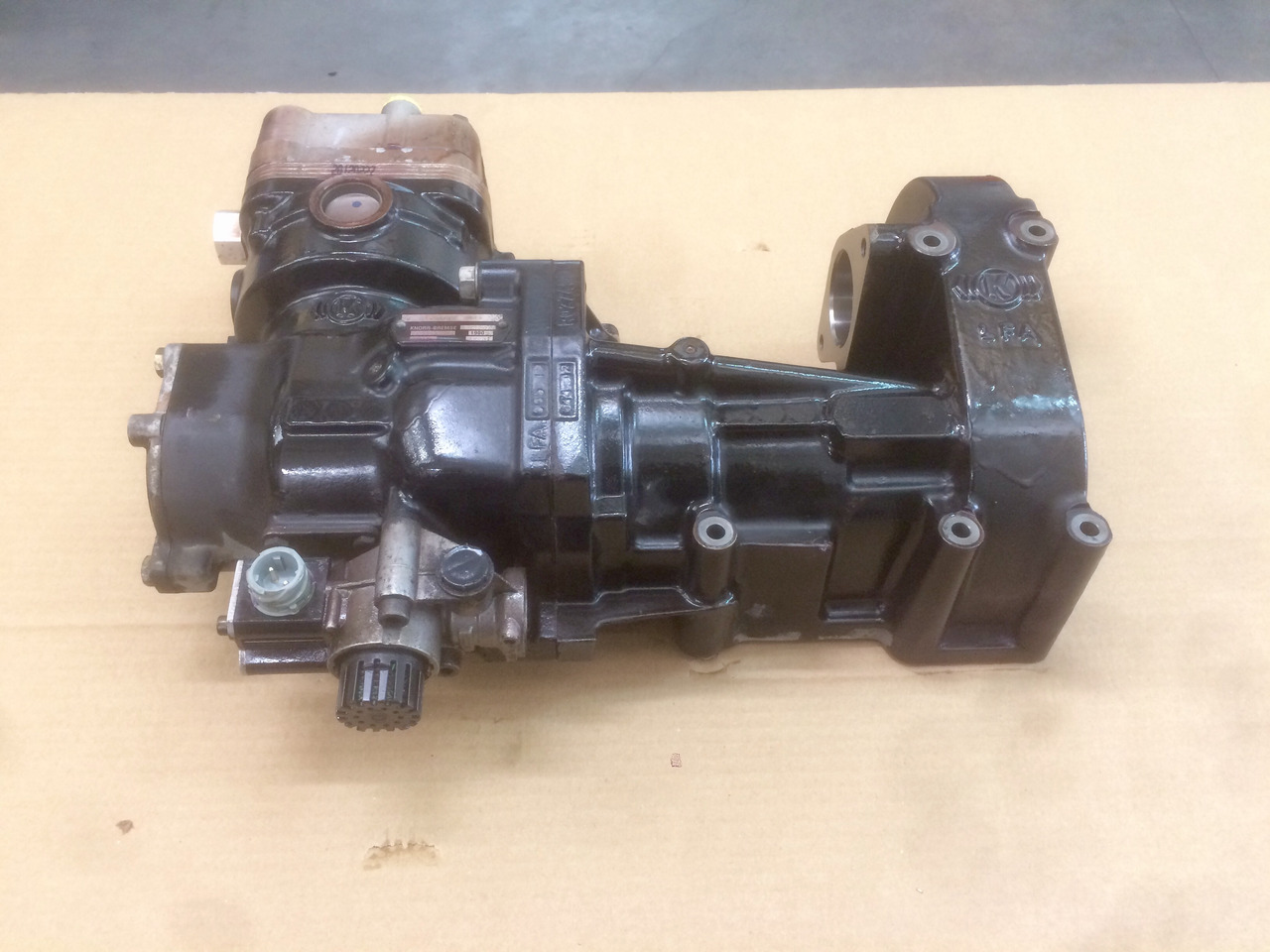 Air compressor COMPRESSORE ARIA MONOCILINDRICO CON FRIZIONE MAN / KNORR: picture 10